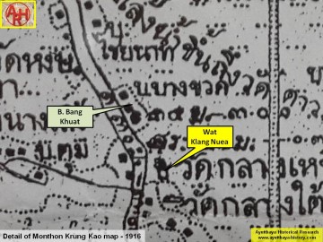 Detail of a Monthon Krung Kao 1916 map