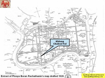 Phraya Boran Rachathanin's map - Anno 1926
