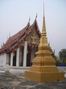 View of the ubosot