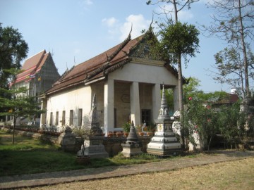Ubosot seen from the east