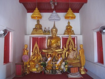 View of the small ubosot