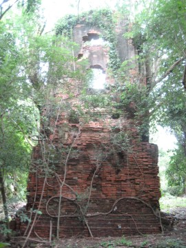 View of the Bell Tower in situ