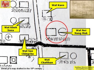 Detail of a 19th century map