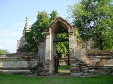 Access portal to the monastery