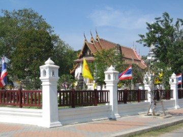 Ubosot - view from the northeast