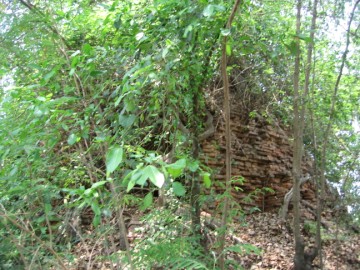 Remaining brick work