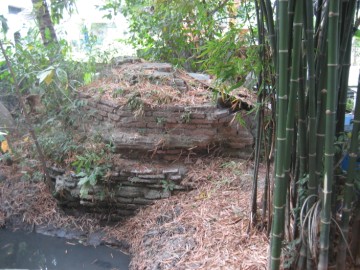 Remnants of a chedi