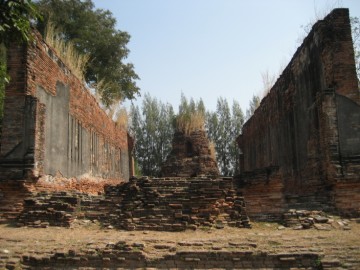 View of the ubosot