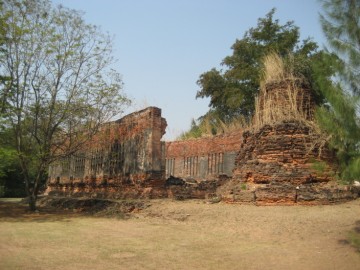 View from the east