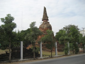 View from the east